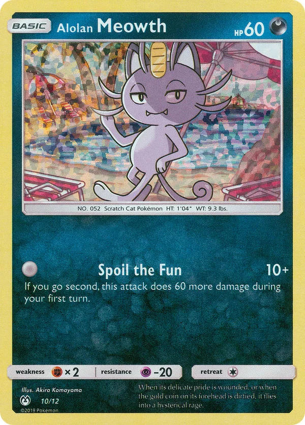 Alolan Meowth #10/12