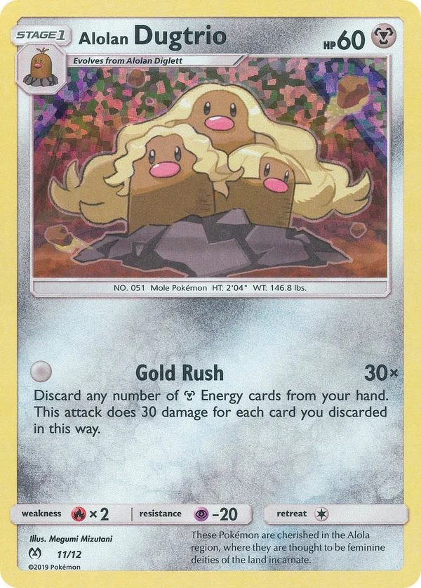 Alolan Dugtrio #11/12