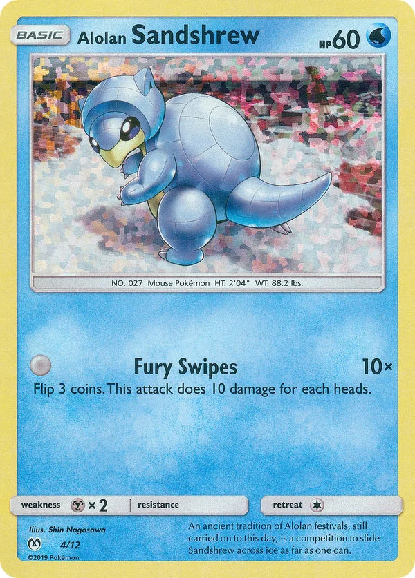 Alolan Sandshrew #4/12