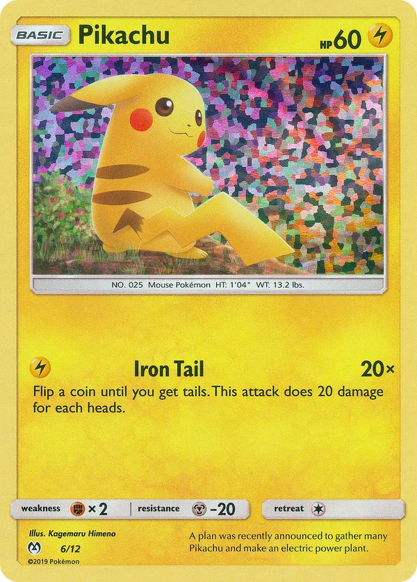 Pikachu #6/12