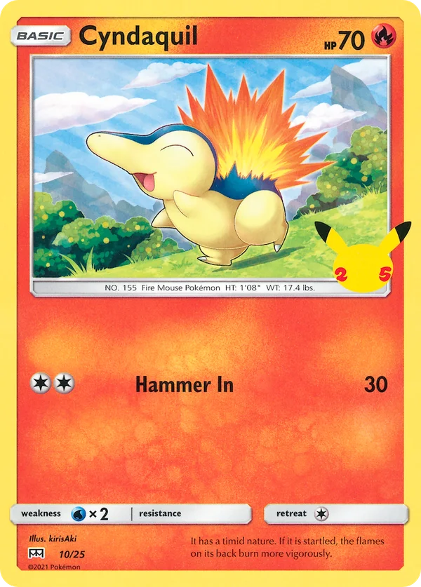 Cyndaquil #10/25
