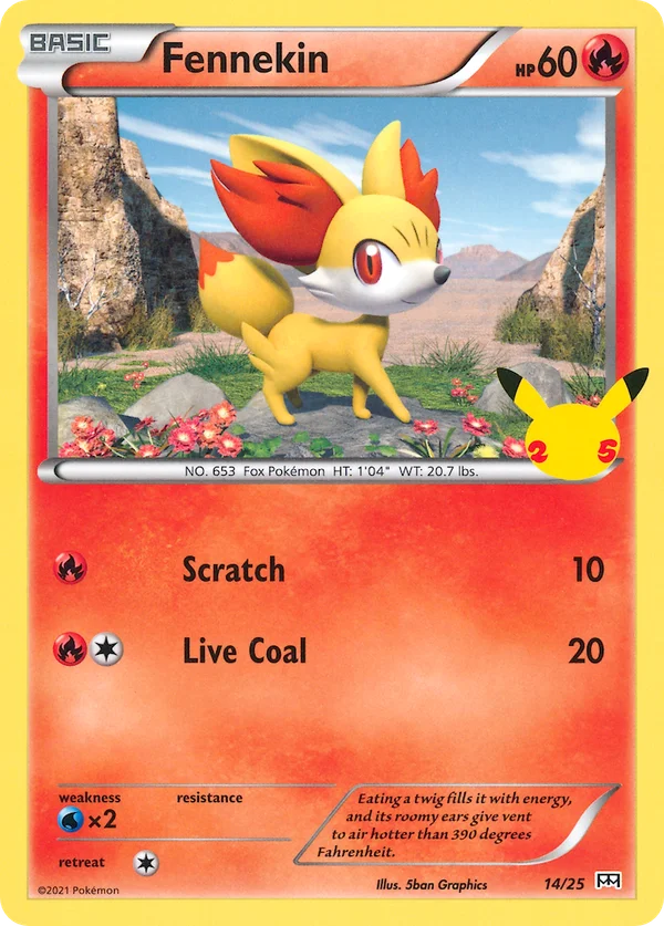 Fennekin #14/25