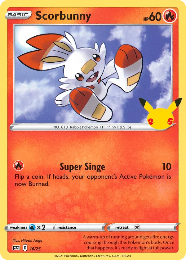 Scorbunny #16/25