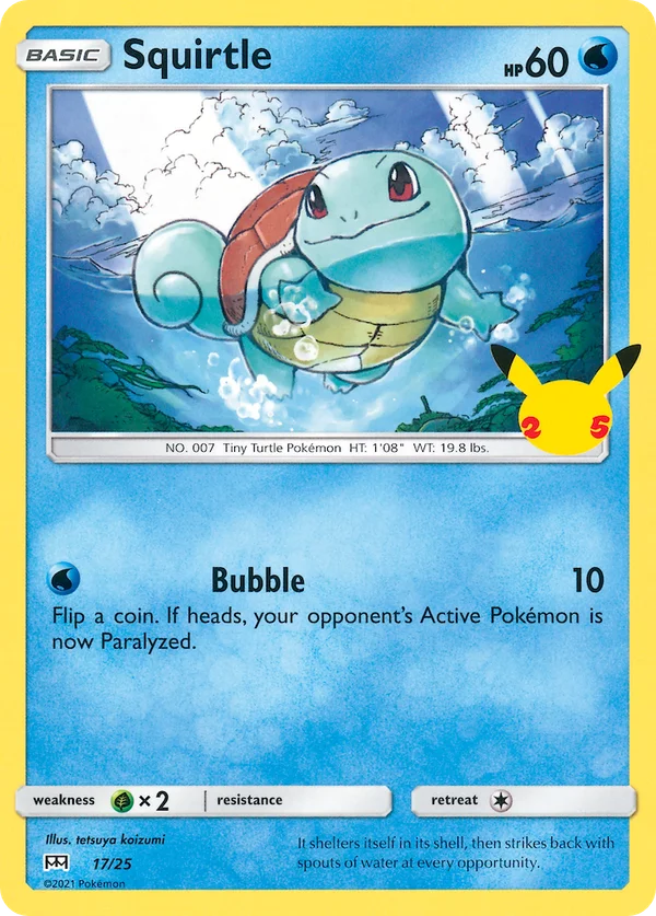 Squirtle #17/25