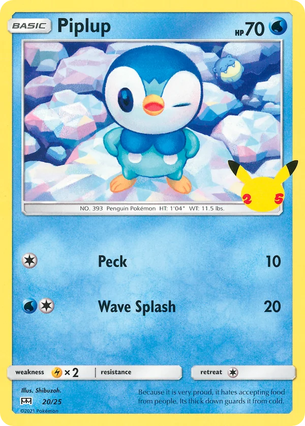 Piplup #20/25