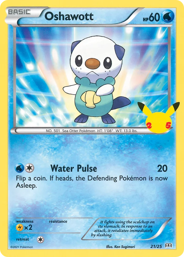 Oshawott #21/25