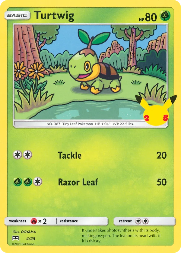 Turtwig #4/25