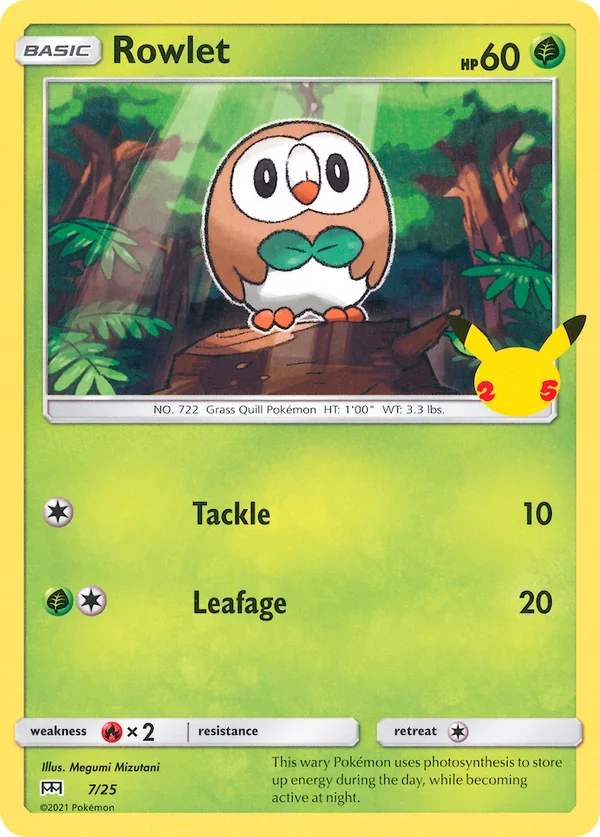 Rowlet #7/25