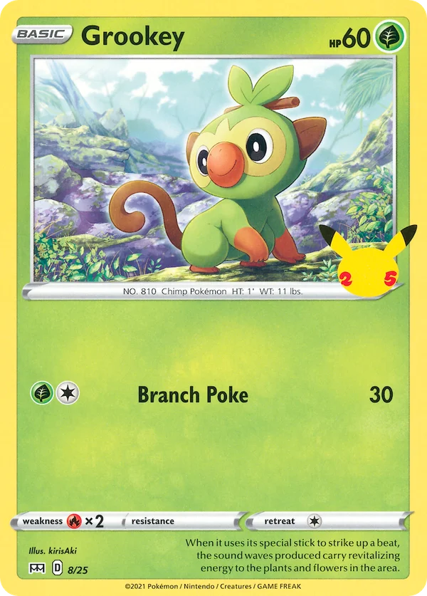 Grookey #8/25