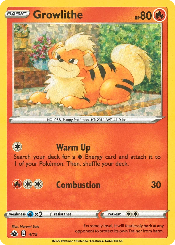 Growlithe #4/15