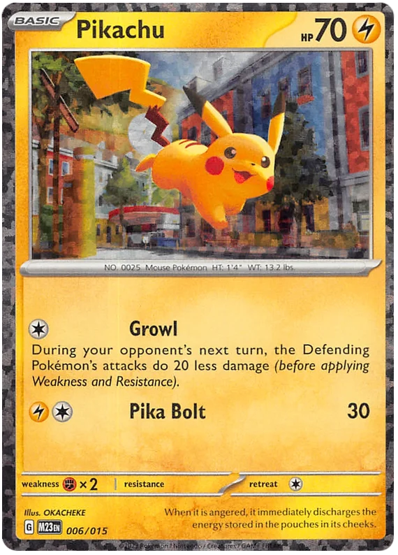 Pikachu #6/15