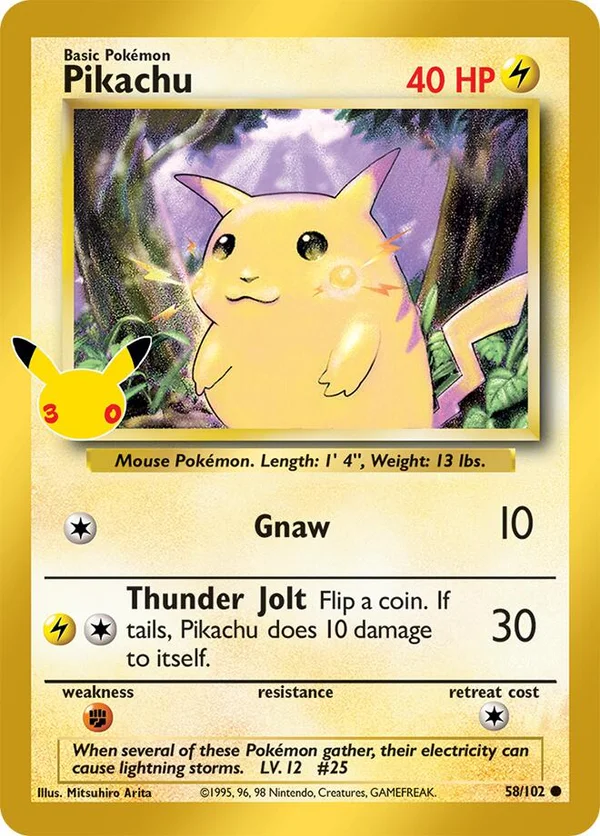 Pikachu, 30th Celebration #14