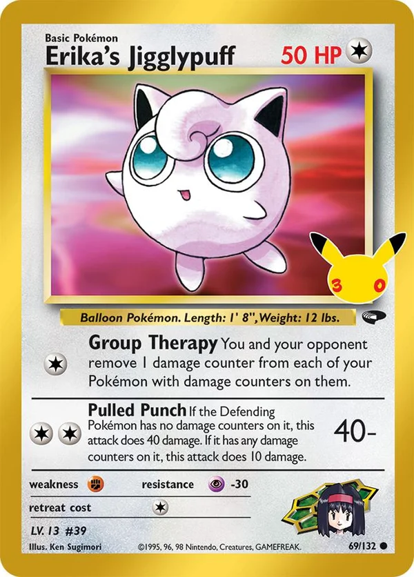 Erika's Jigglypuff, 30th Celebration #15