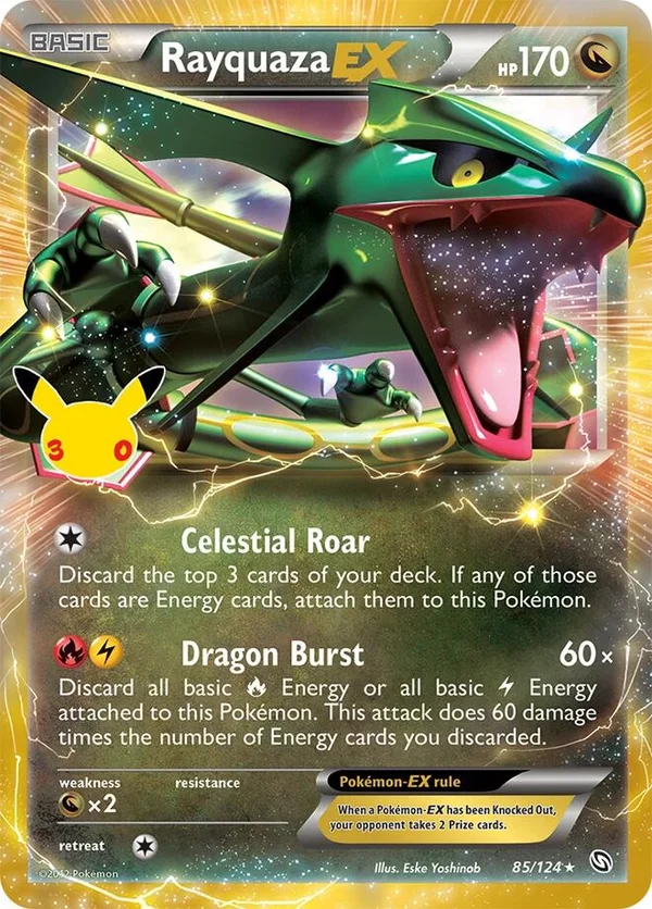Rayquaza EX, 30th Celebration #16