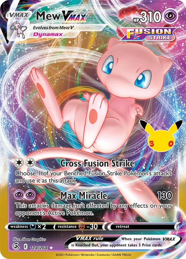 Mew VMAX, 30th Celebration #26