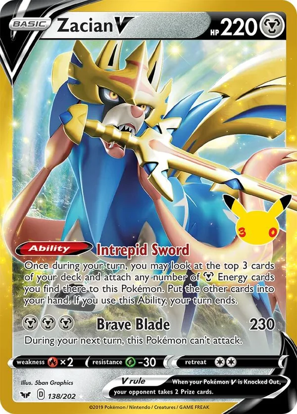 Zacian V, 30th Celebration #28