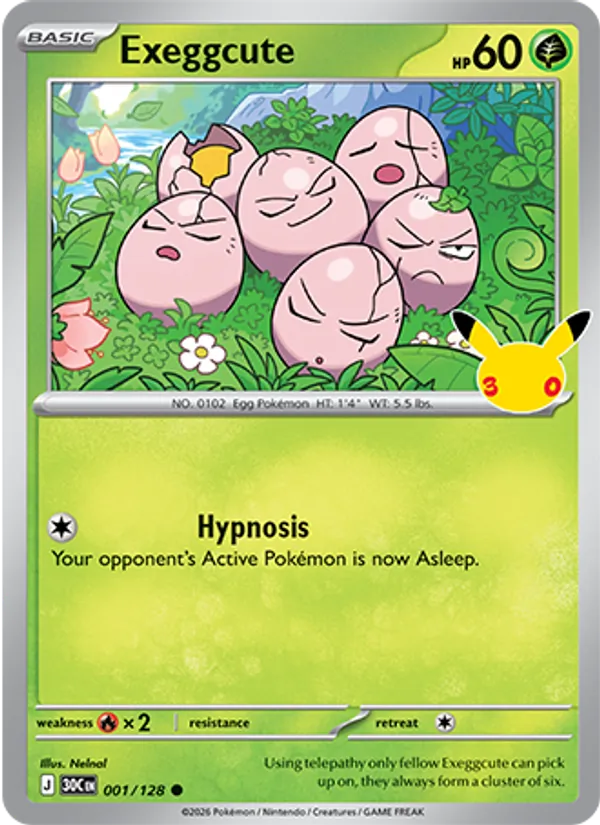 Exeggcute #1/128