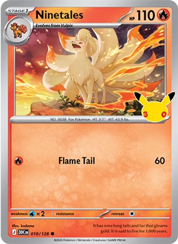 Ninetales #10/128