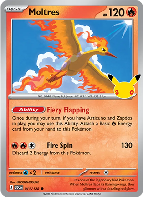 Moltres #11/128