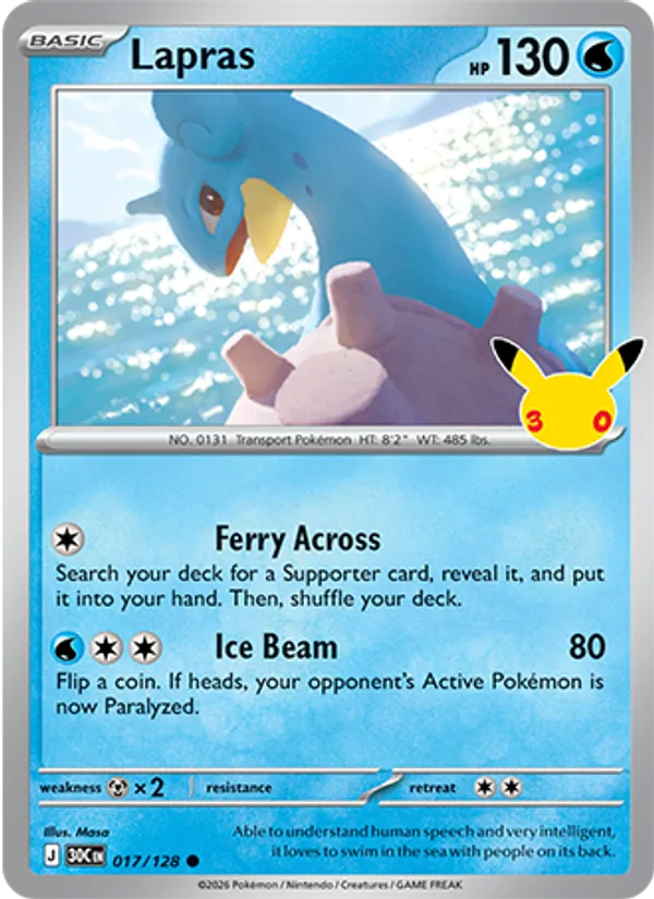 Lapras #17/128