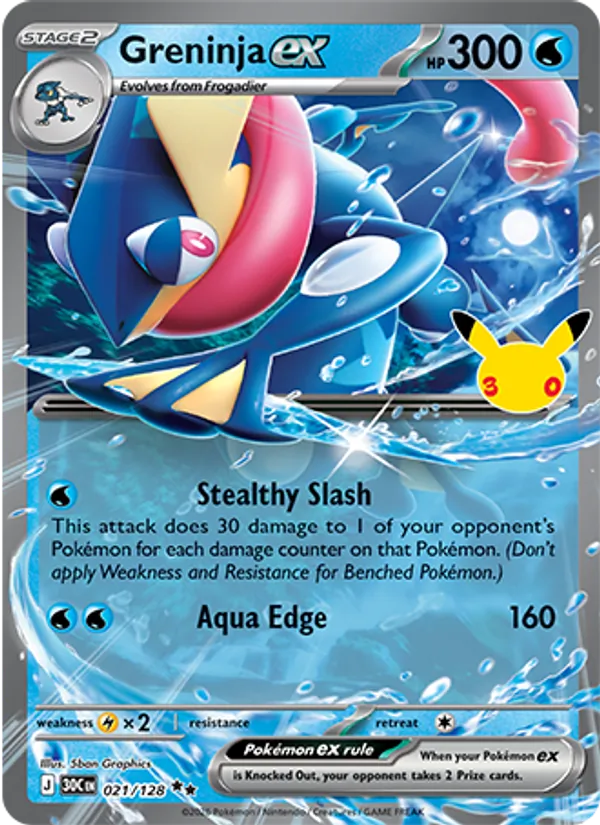 Greninja ex #21/128