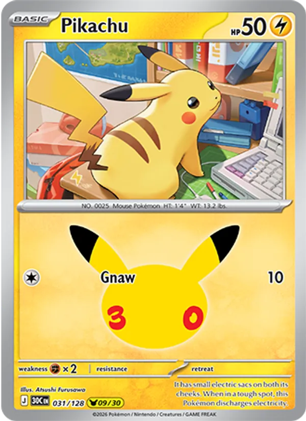 Pikachu #31/128
