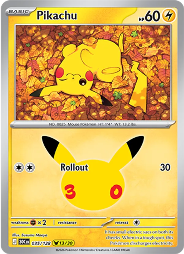 Pikachu #35/128