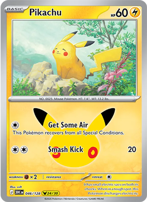 Pikachu #46/128