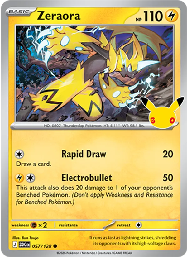 Zeraora #57/128