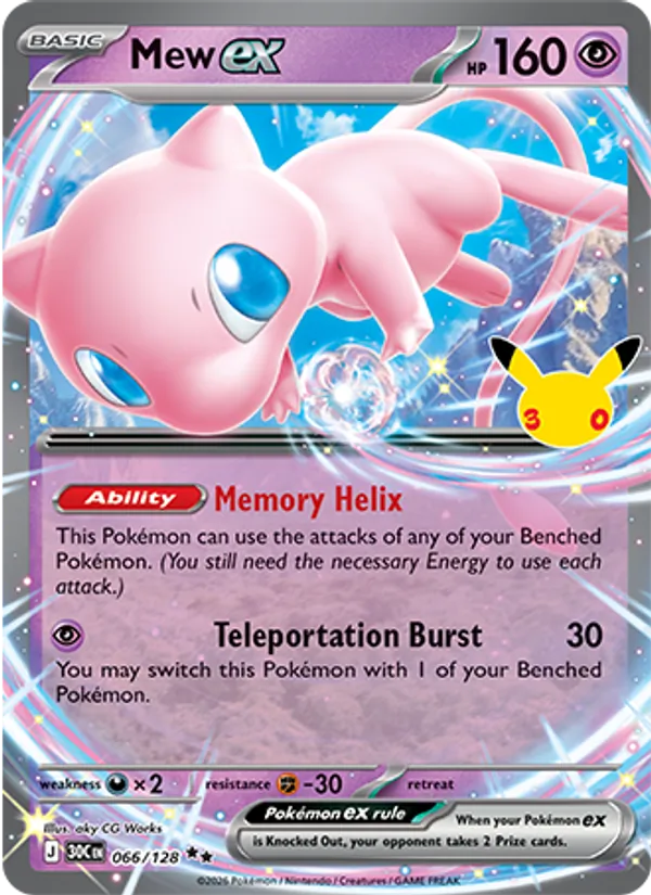 Mew ex #66/128