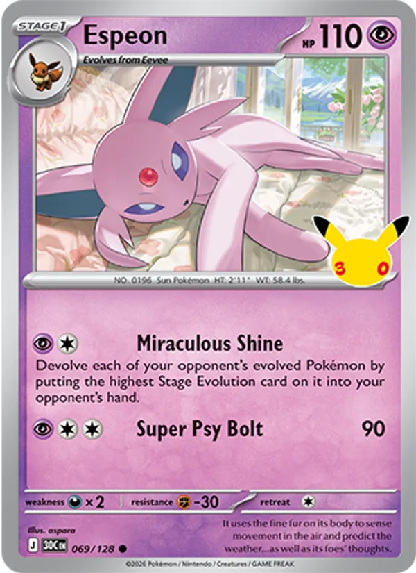 Espeon #69/128