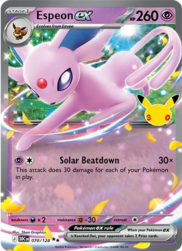 Espeon ex #70/128