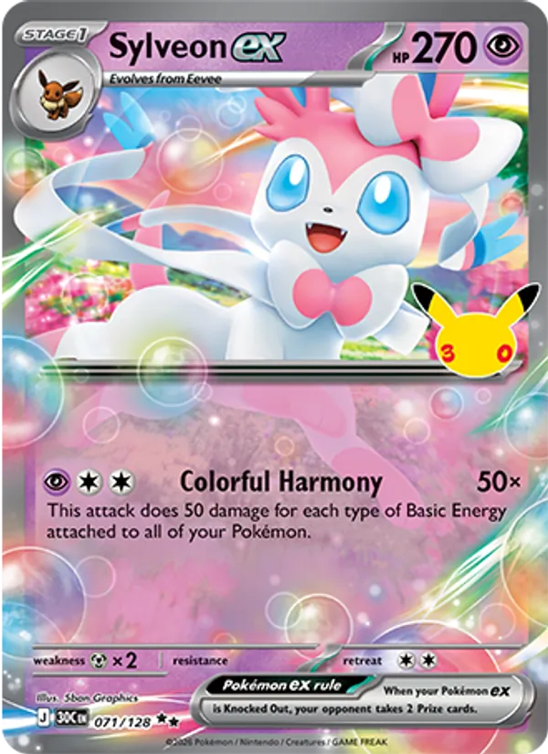 Sylveon ex #71/128