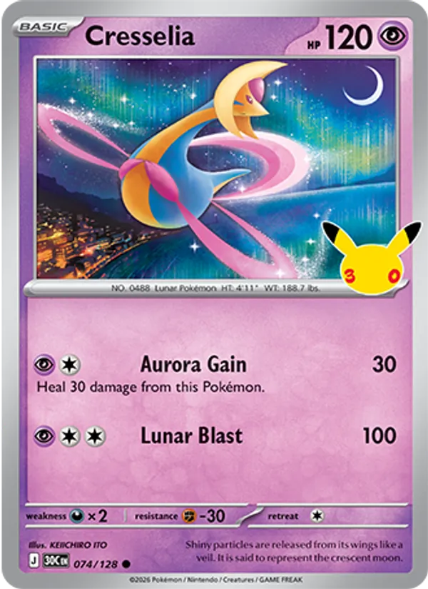 Cresselia #74/128