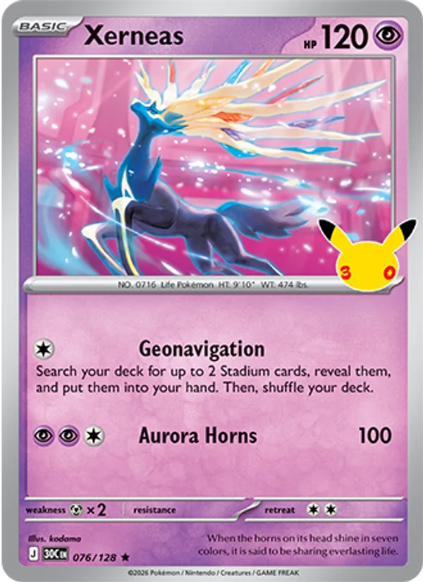 Xerneas #76/128