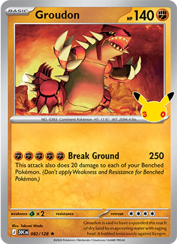 Groudon #82/128