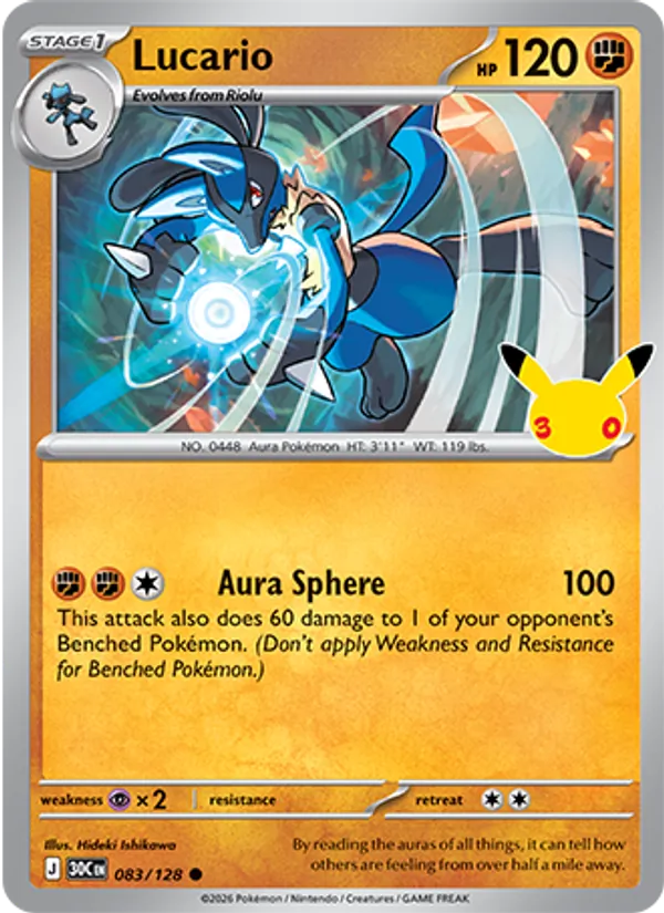 Lucario #83/128