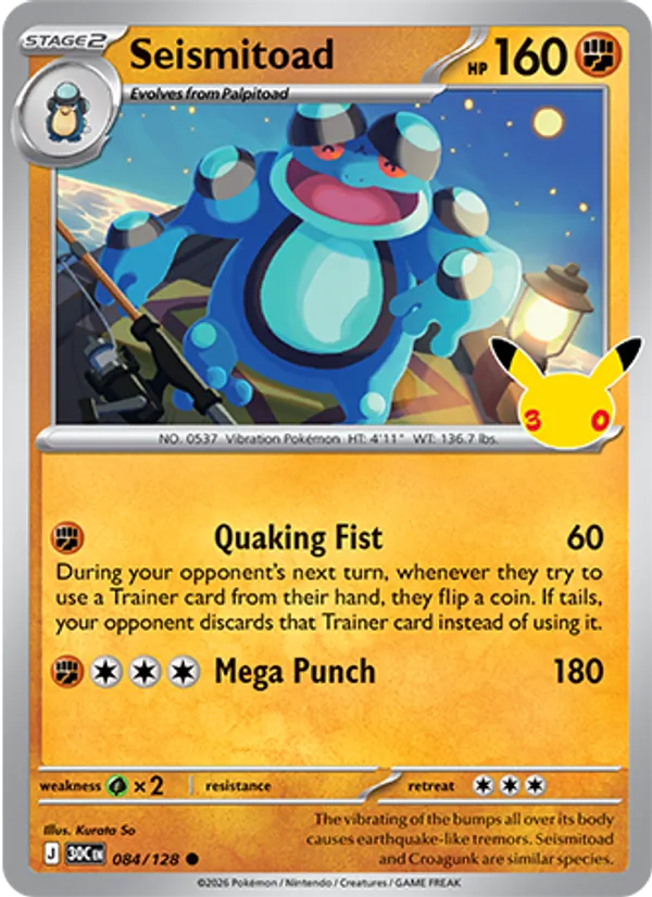 Seismitoad #84/128