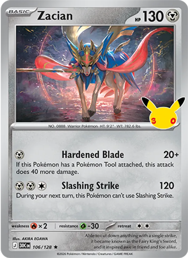 Zacian #106/128