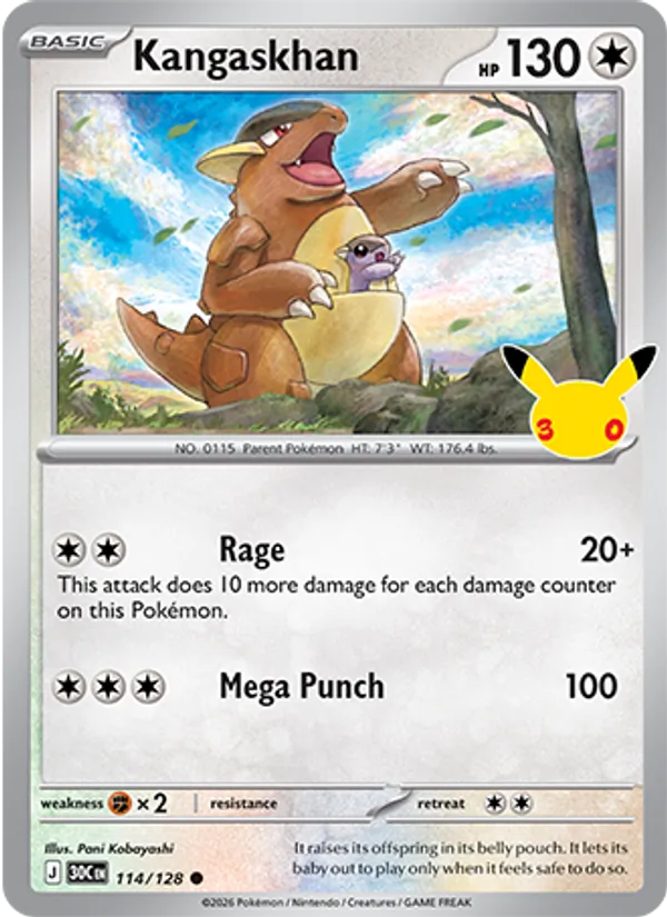 Kangaskhan #114/128