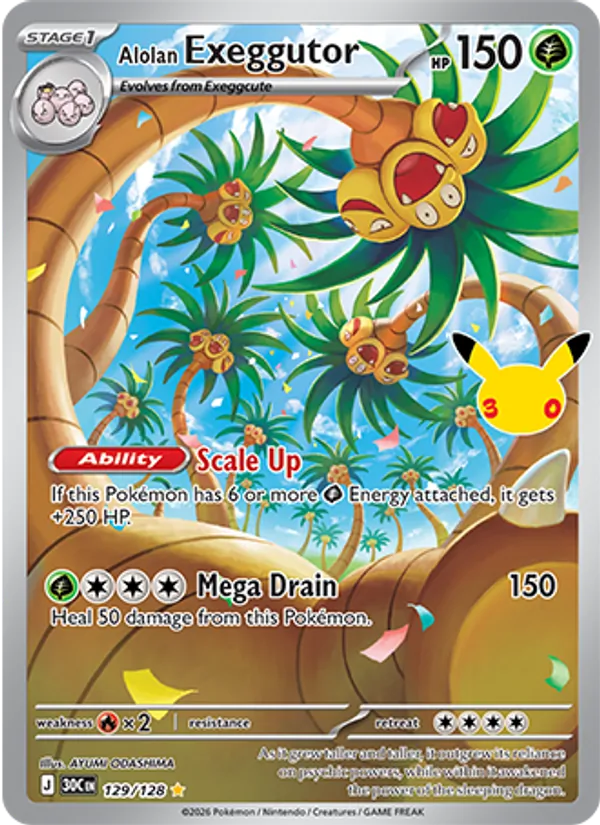Alolan Exeggutor #129/128