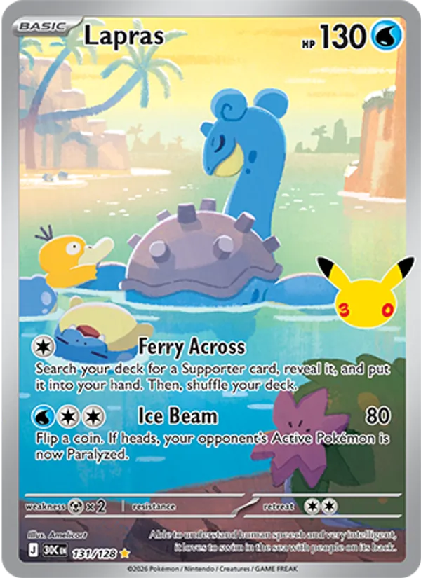 Lapras #131/128