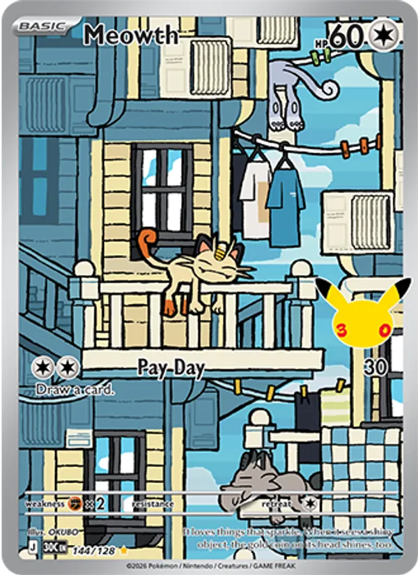 Meowth #144/128
