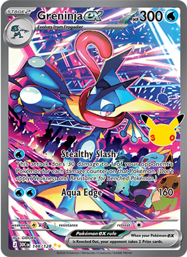 Greninja ex #148/128
