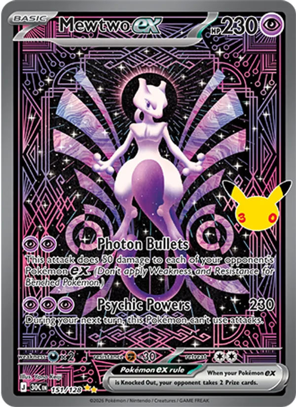 Mewtwo ex #151/128