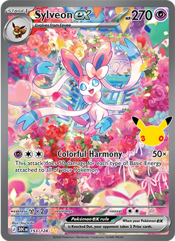 Sylveon ex #153/128