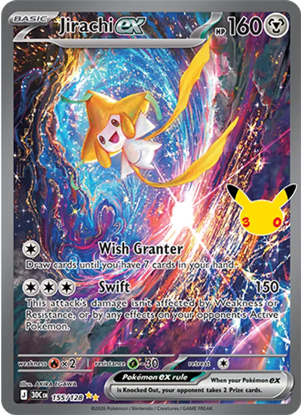 Jirachi ex #155/128