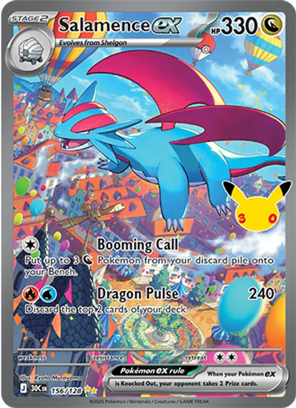 Salamence ex #156/128