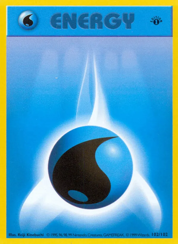 Water Energy, Base Set #102/102