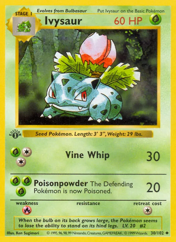 Ivysaur #30/102